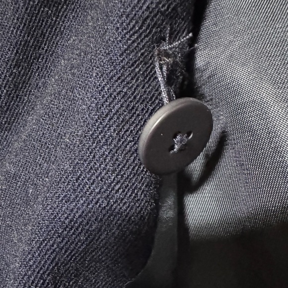 Vintage Lauren Ralph Lauren Women’s Blazer 14 Navy Wool Gold Button Military USA - Picture 6 of 12